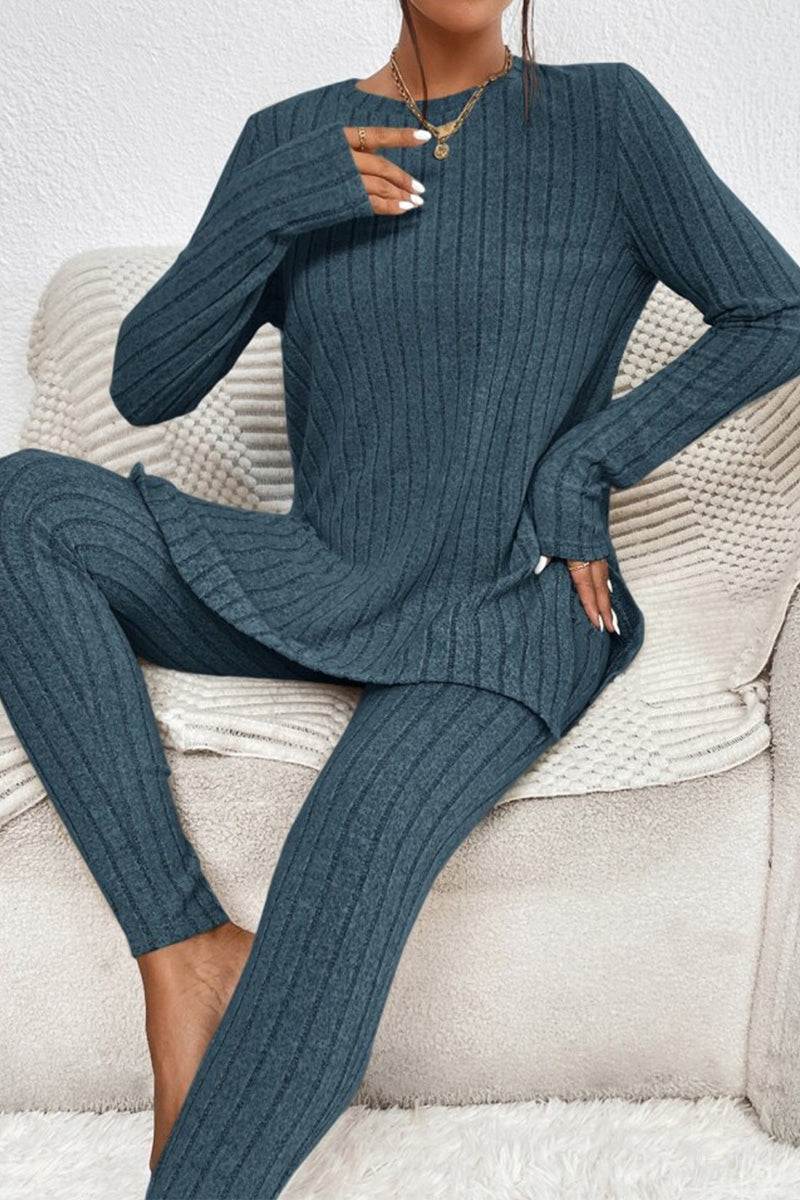Butter Touch Ribbed Two-Piece Set - Image 11