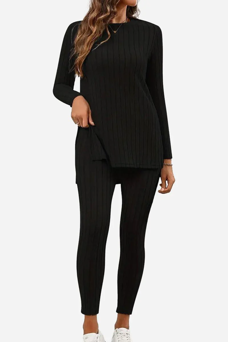 Butter Touch Ribbed Two-Piece Set - Image 18