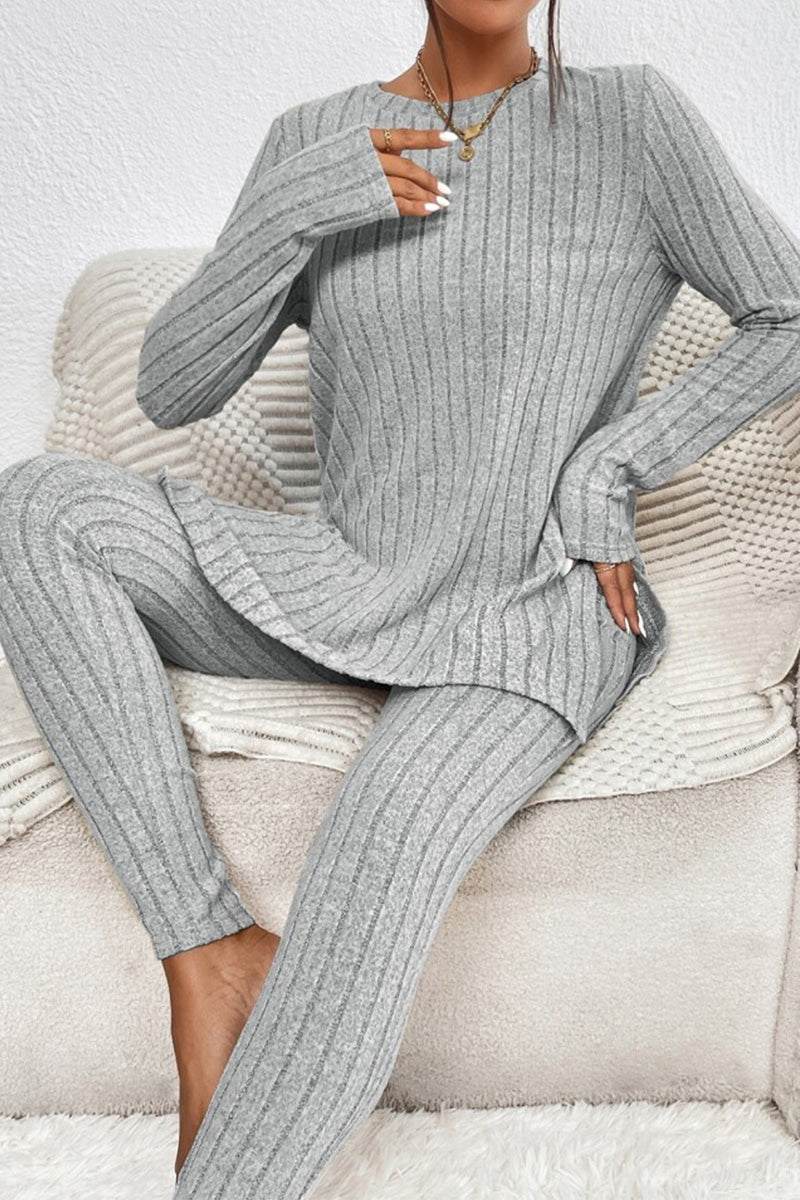 Butter Touch Ribbed Two-Piece Set - Image 4