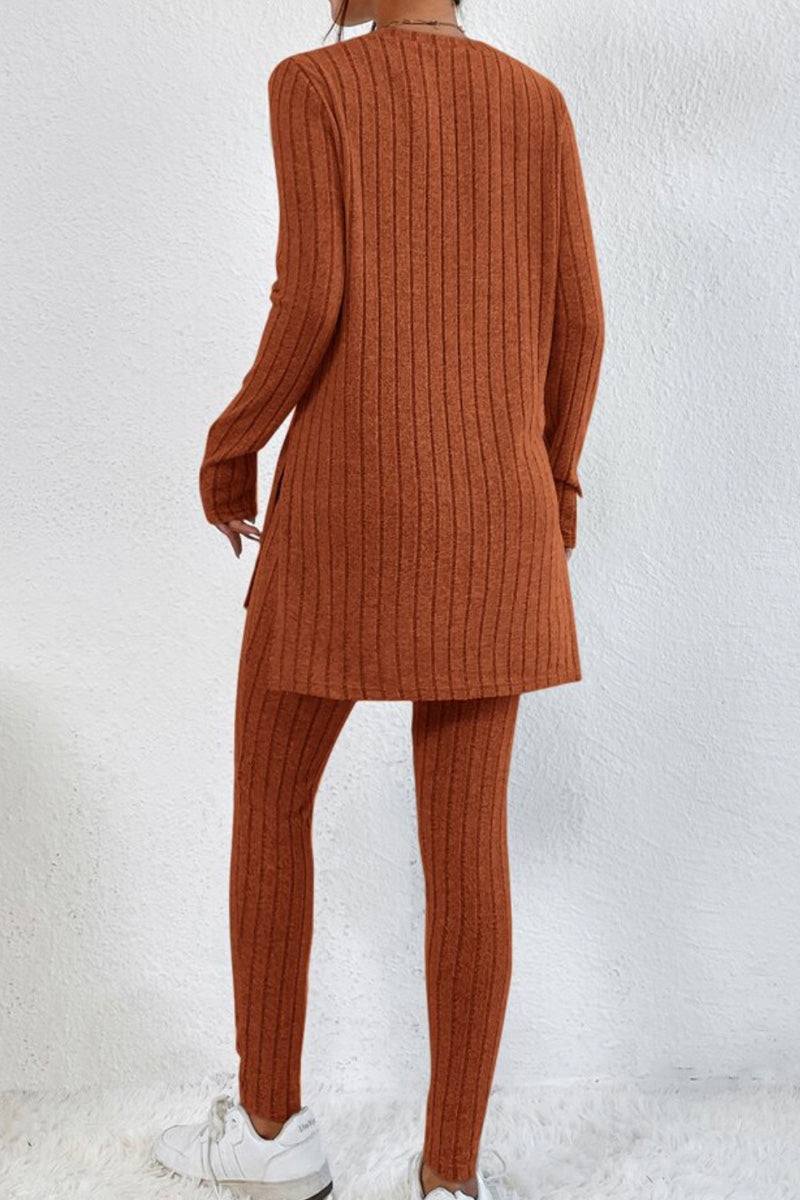 Butter Touch Ribbed Two-Piece Set - Image 9