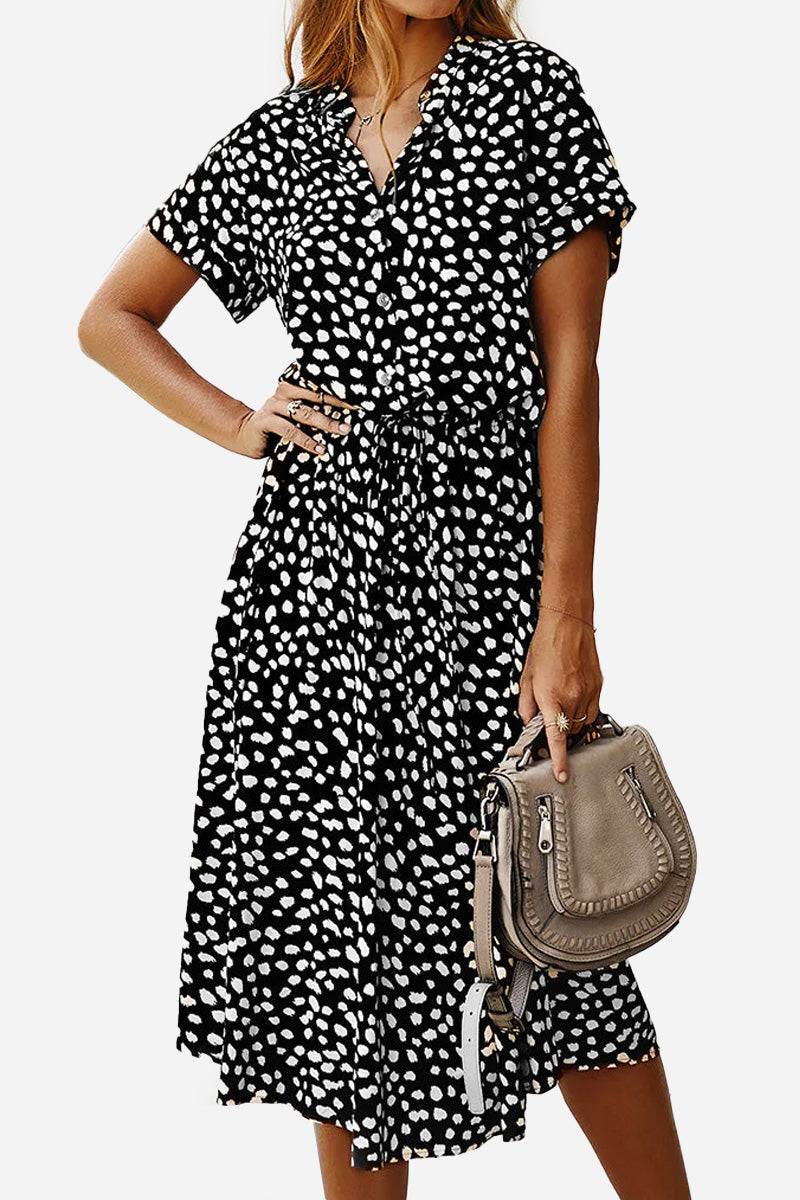 Casual Flowy Bohemian Dress Skirt - Image 2