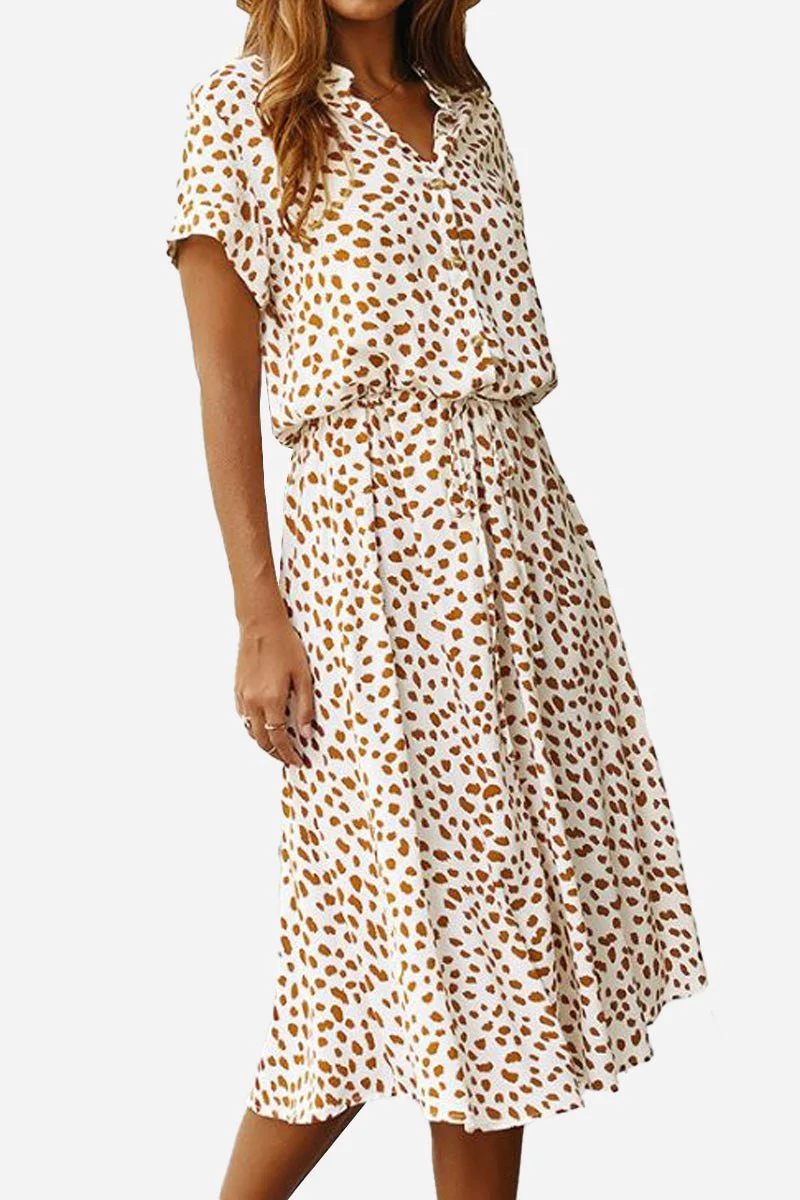 Casual Flowy Bohemian Dress Skirt - Image 3