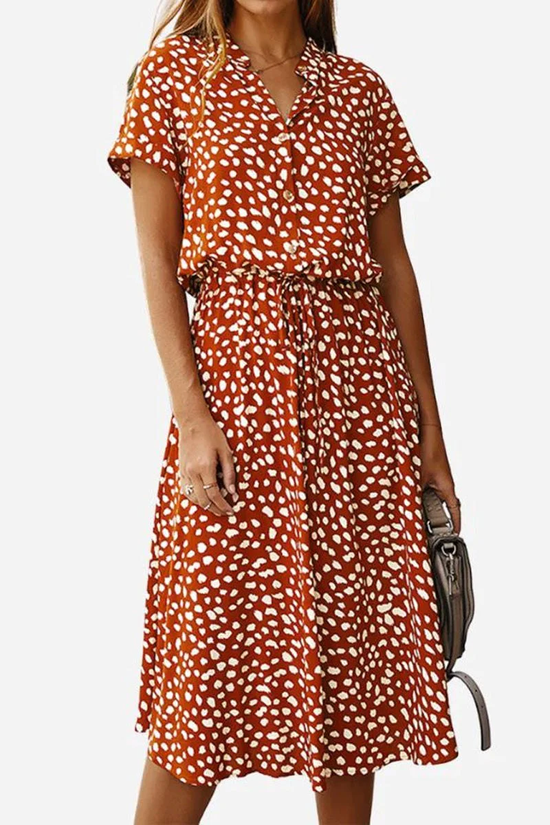 Casual Flowy Bohemian Dress Skirt - Image 4