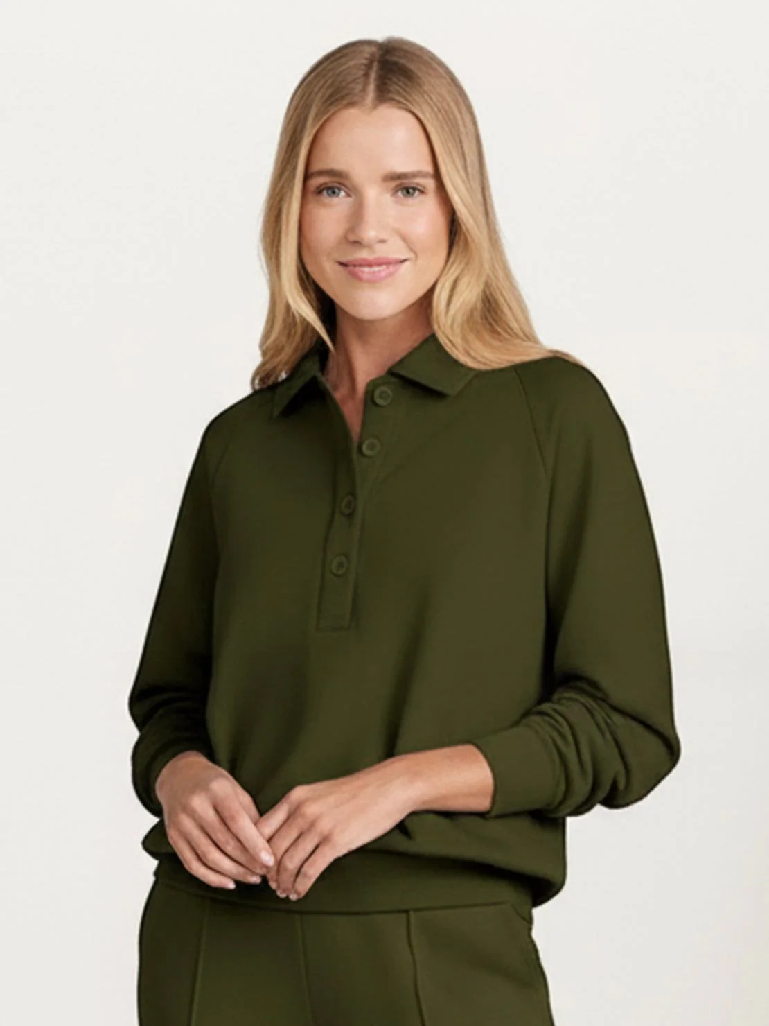 Casual Wrinkle-Free Polo Set - Image 11