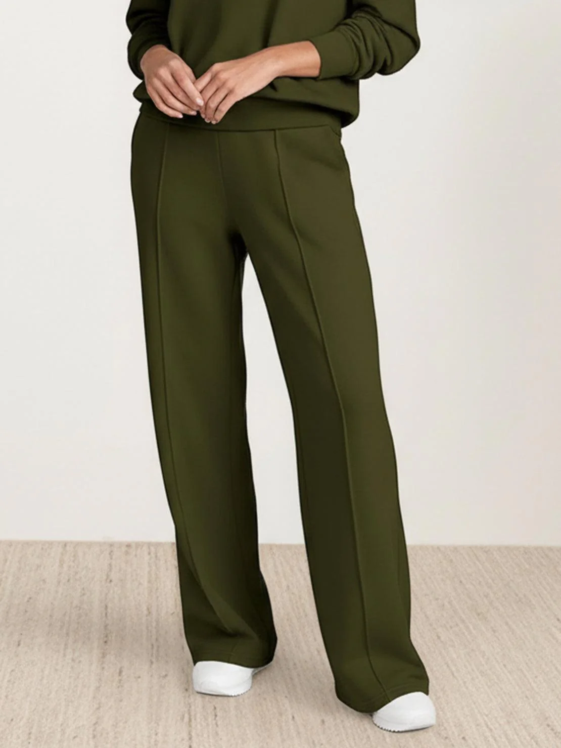 Casual Wrinkle-Free Polo Set - Image 12
