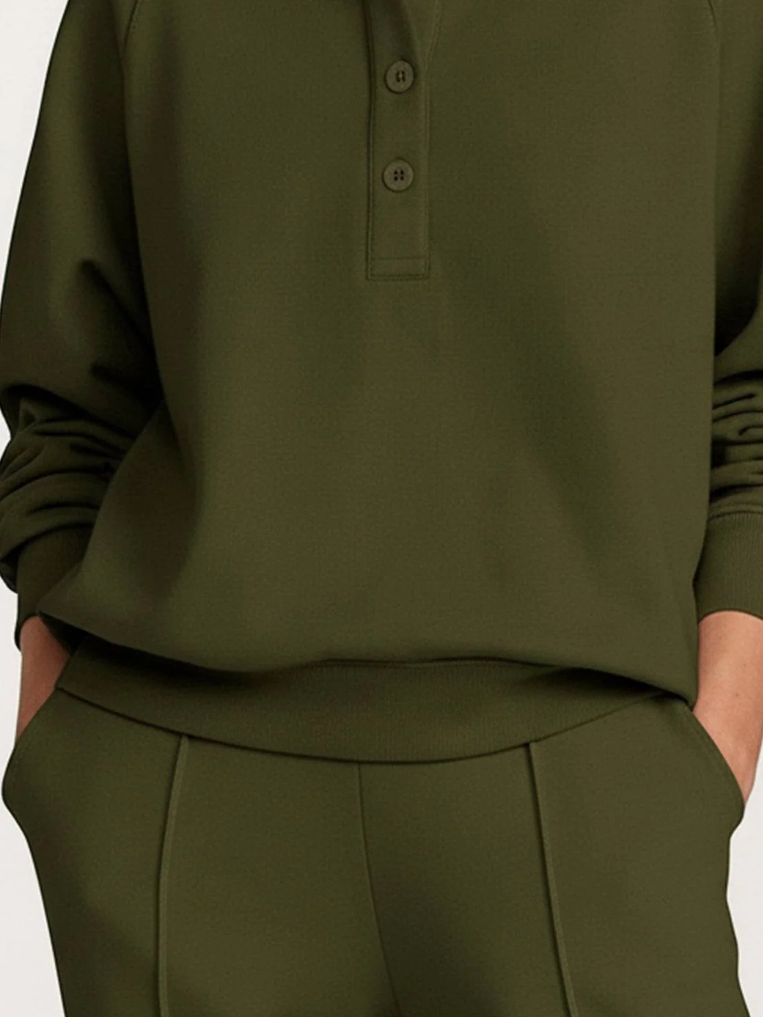 Casual Wrinkle-Free Polo Set - Image 13