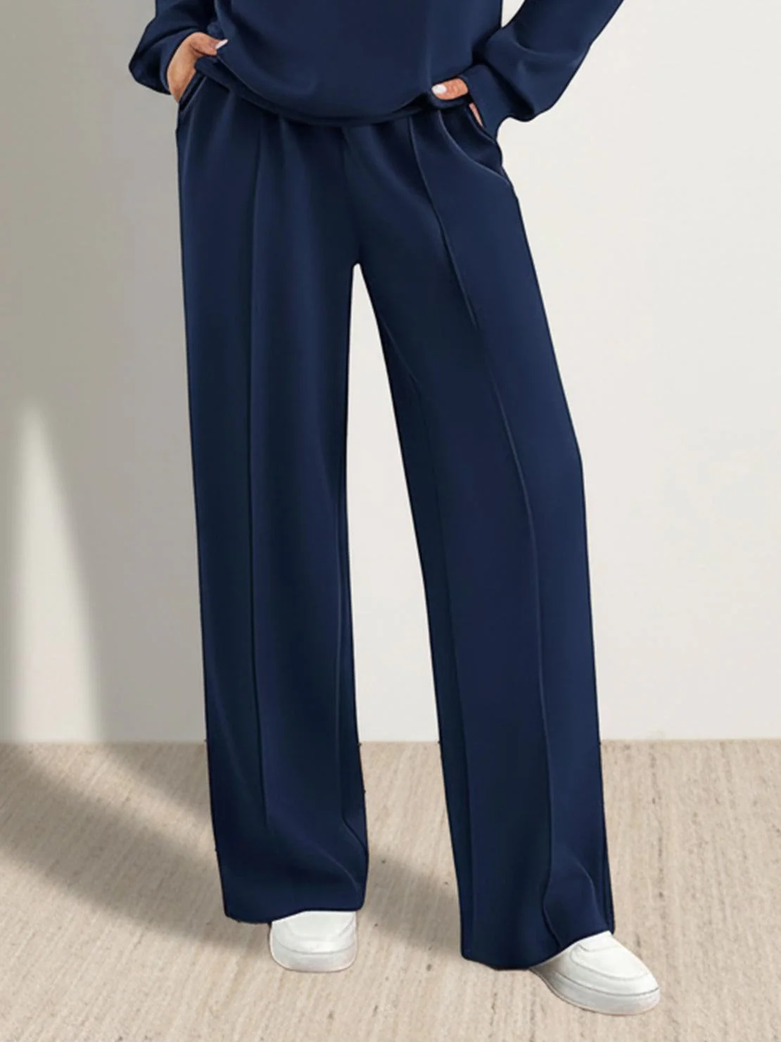Casual Wrinkle-Free Polo Set - Image 26