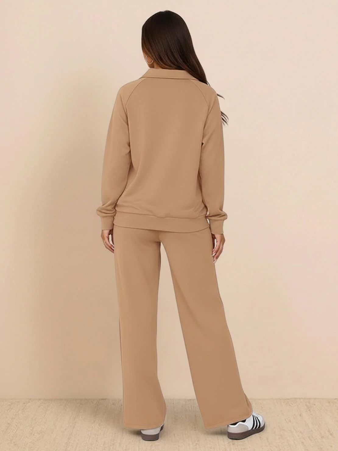 Casual Wrinkle-Free Polo Set - Image 39