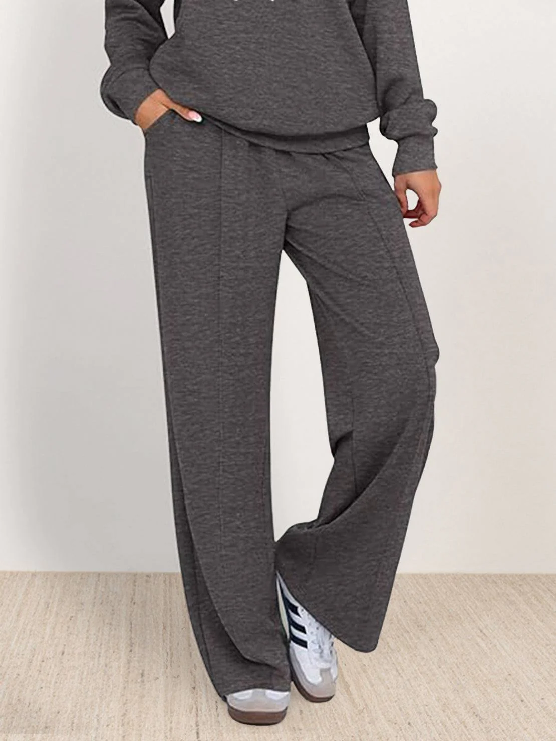 Casual Wrinkle-Free Polo Set - Image 48