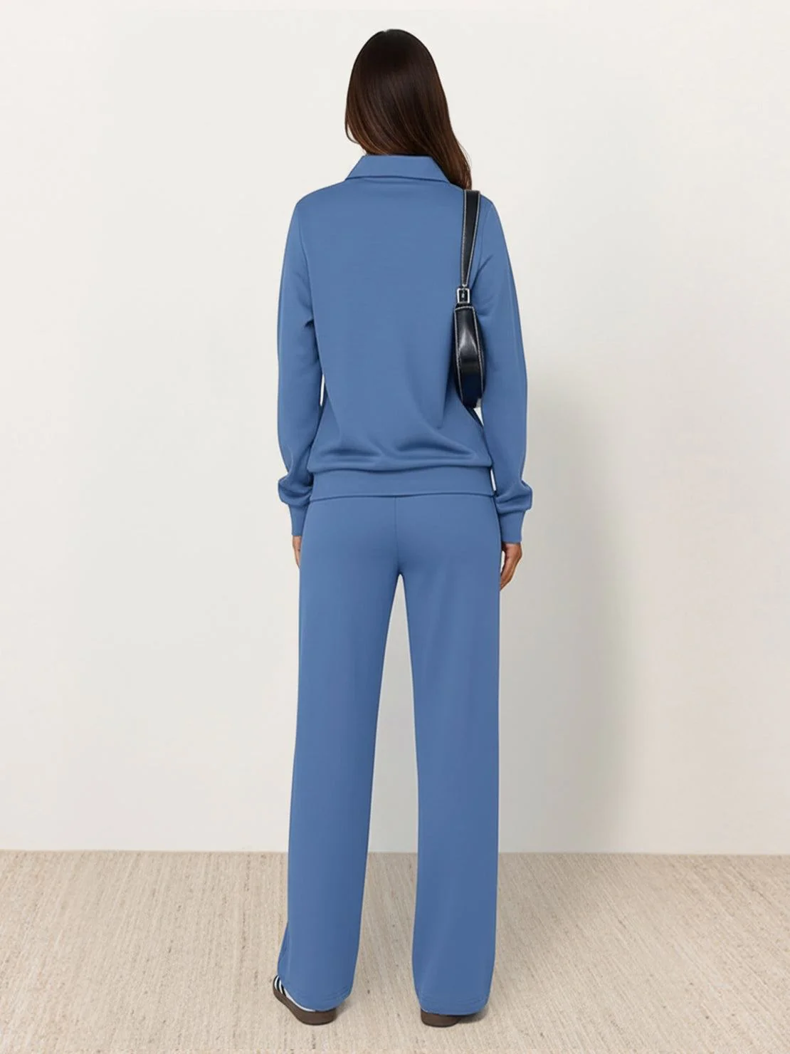 Casual Wrinkle-Free Polo Set - Image 53