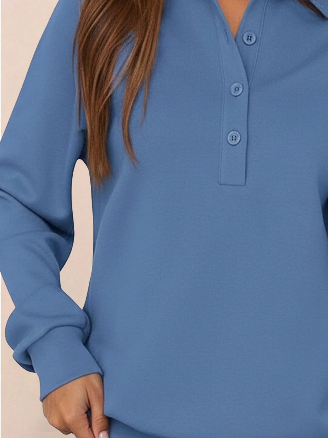 Casual Wrinkle-Free Polo Set - Image 56
