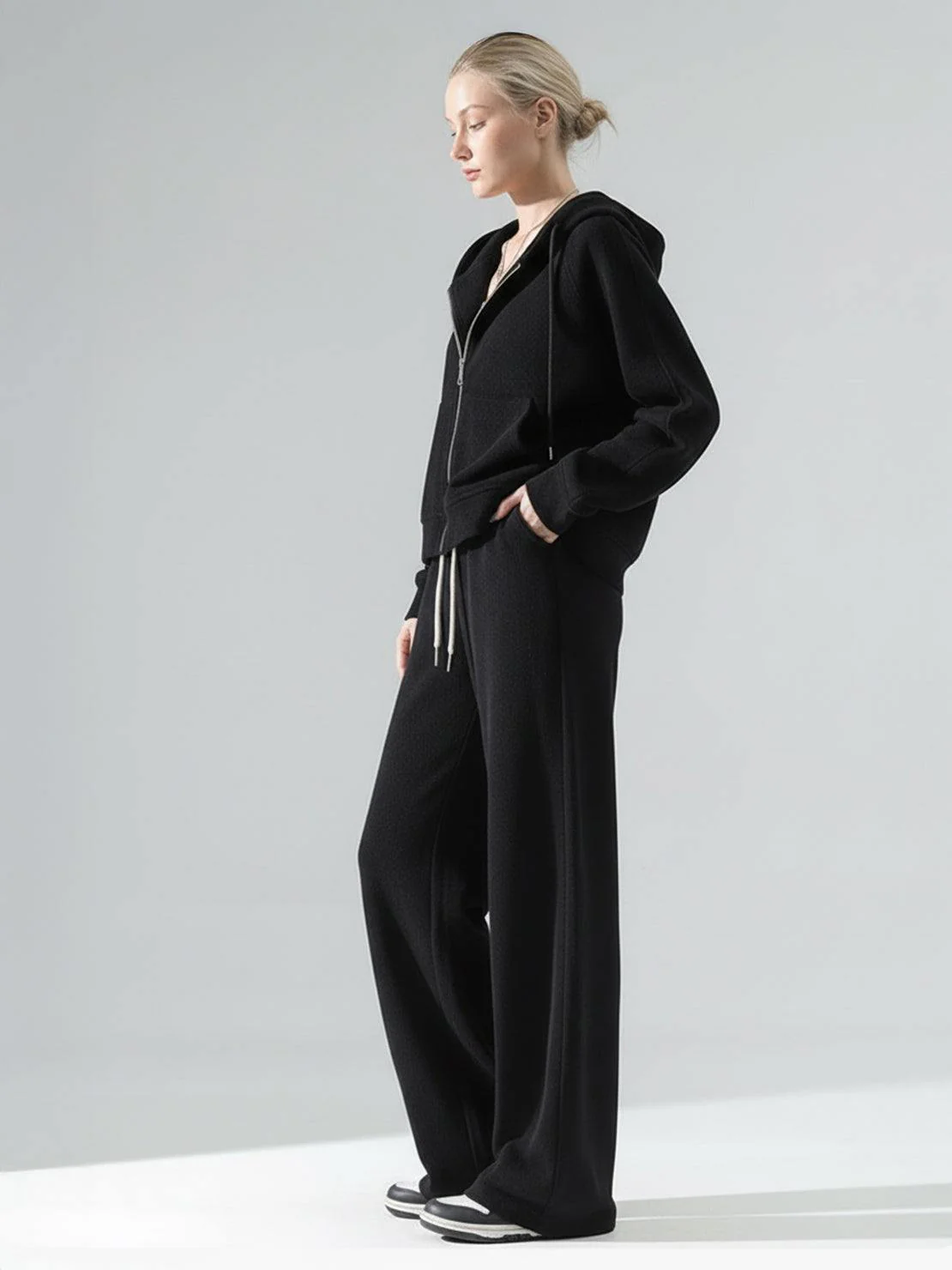 Chenille Zip-up Loungewear Set - Image 28