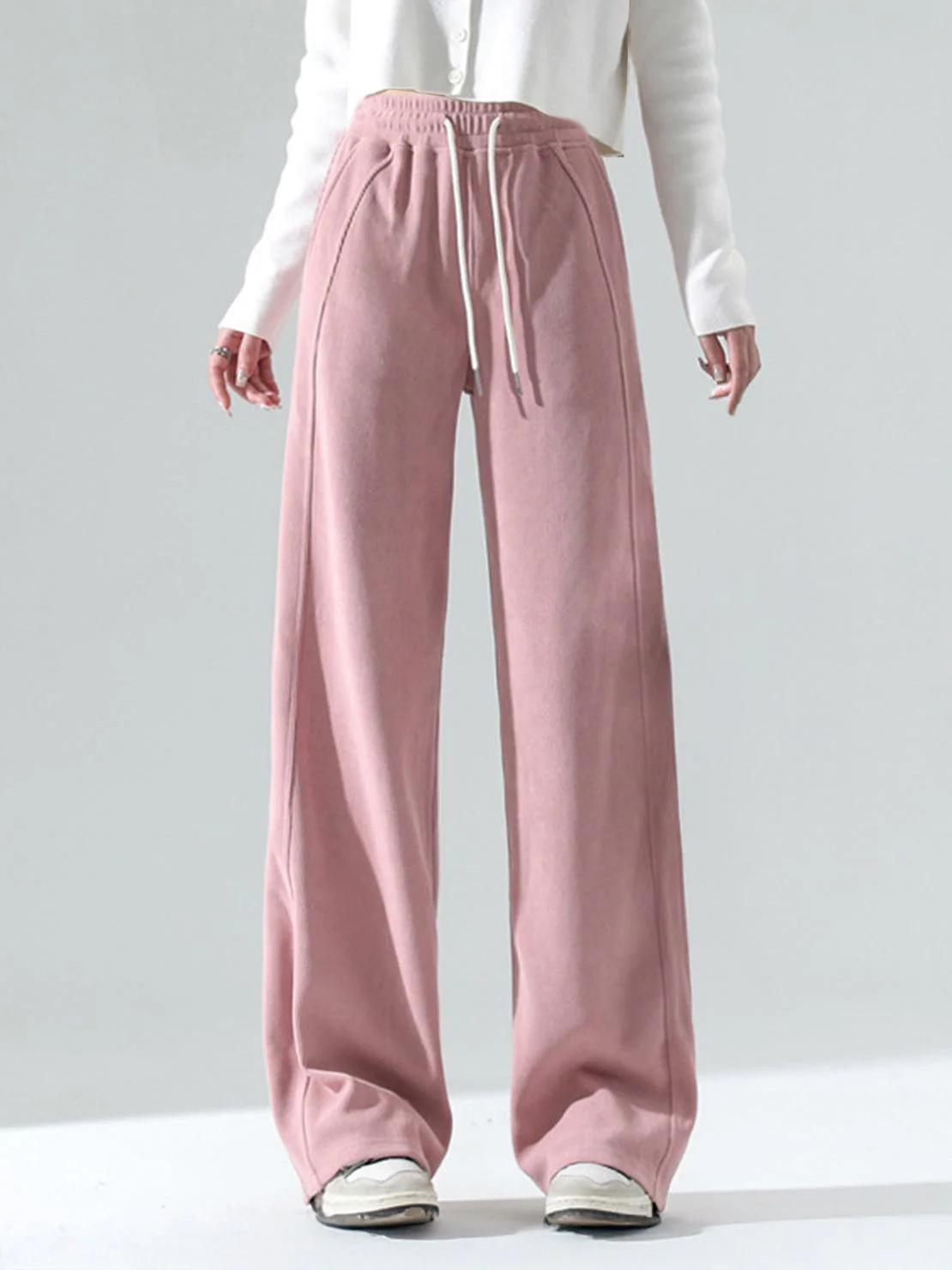 Chenille Zip-up Loungewear Set - Image 3