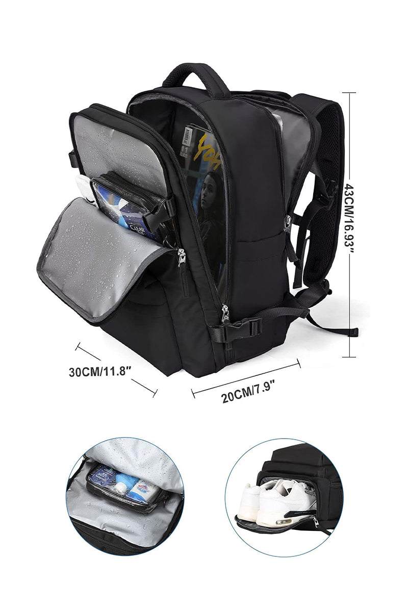 Chic Wanderlust Waterproof Backpack - Image 7