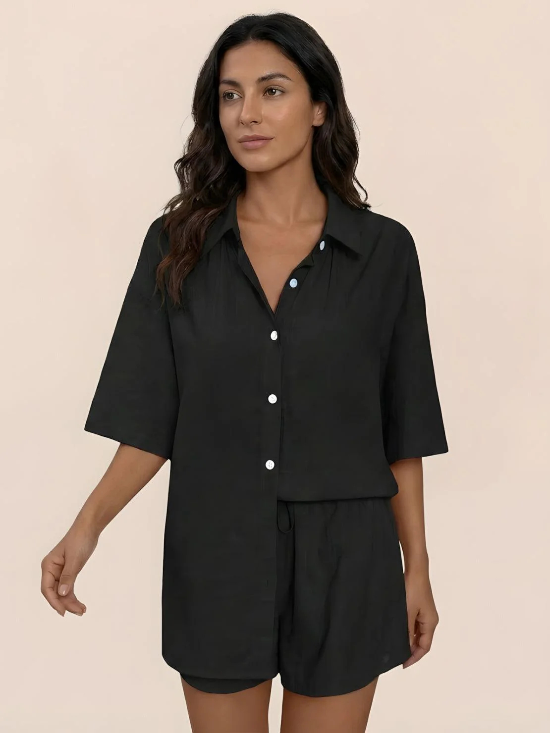 Coastal Linen Cotton Two Piece Set - Image 16