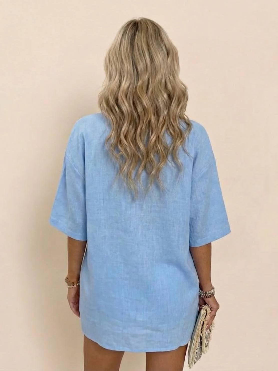 Coastal Linen Cotton Two Piece Set - Image 9