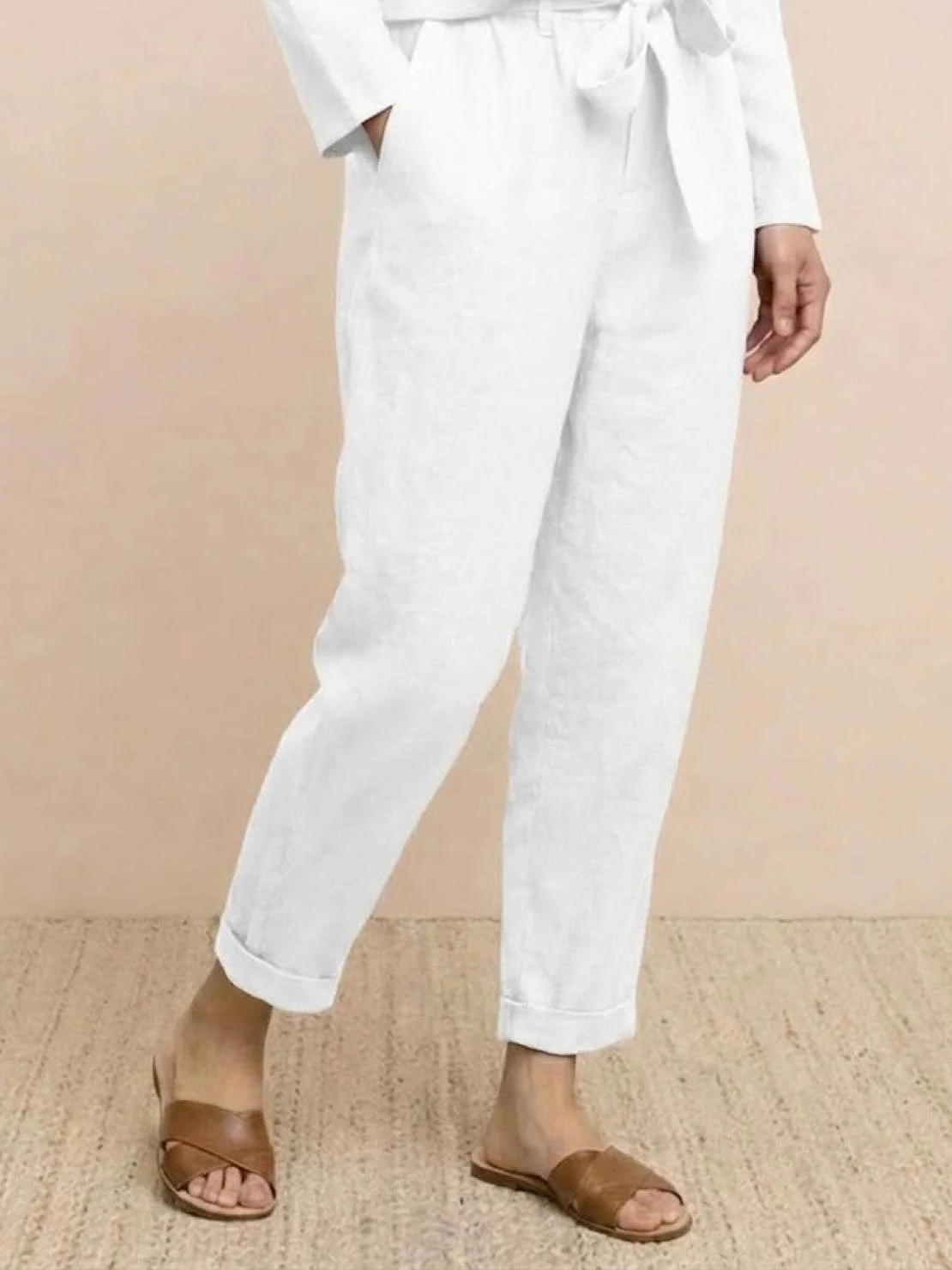 Cotton-Linen Monochrome Capsule - Image 29