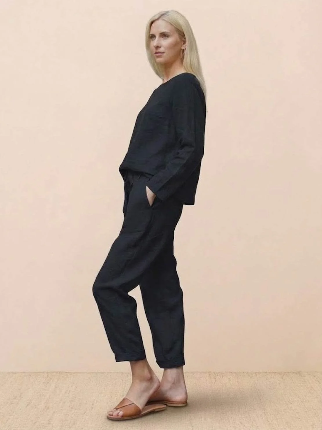 Cotton-Linen Monochrome Capsule - Image 3