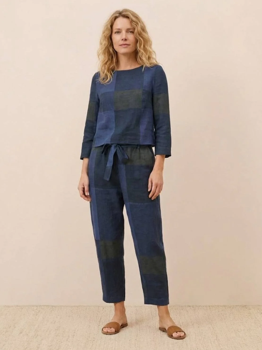 Cotton-Linen Monochrome Capsule - Image 55