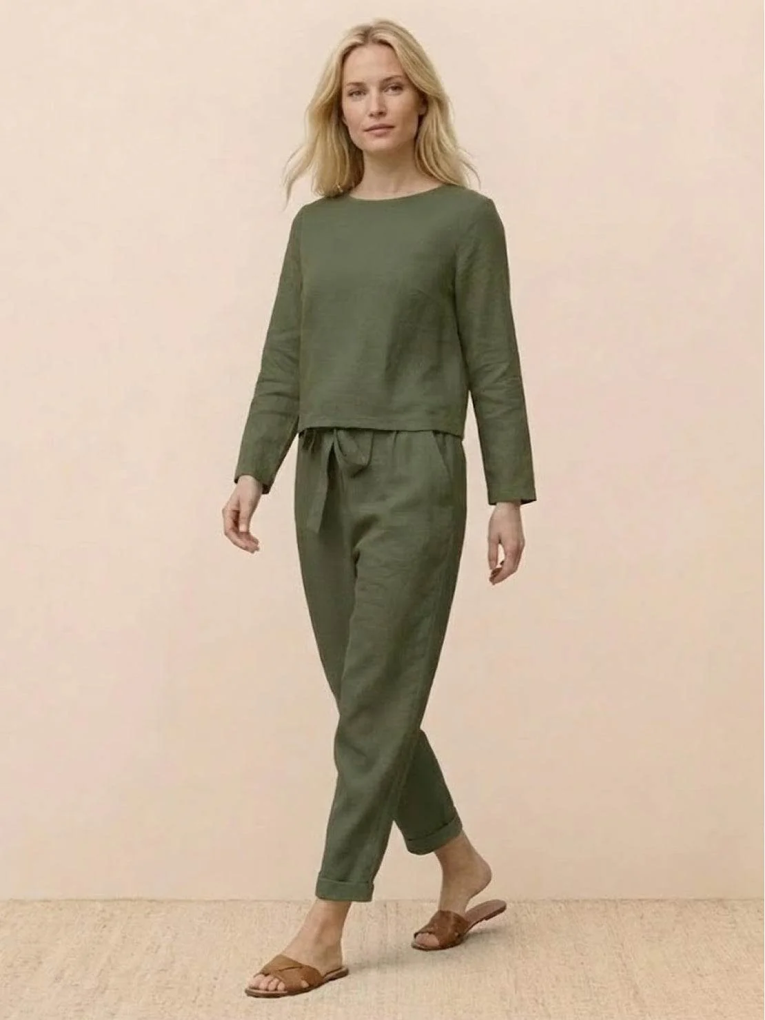 Cotton-Linen Monochrome Capsule - Image 7