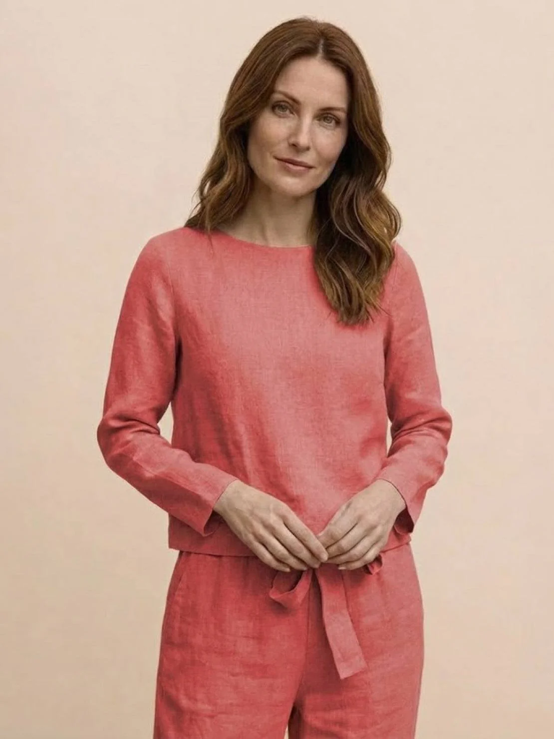 Cotton-Linen Monochrome Capsule - Image 76