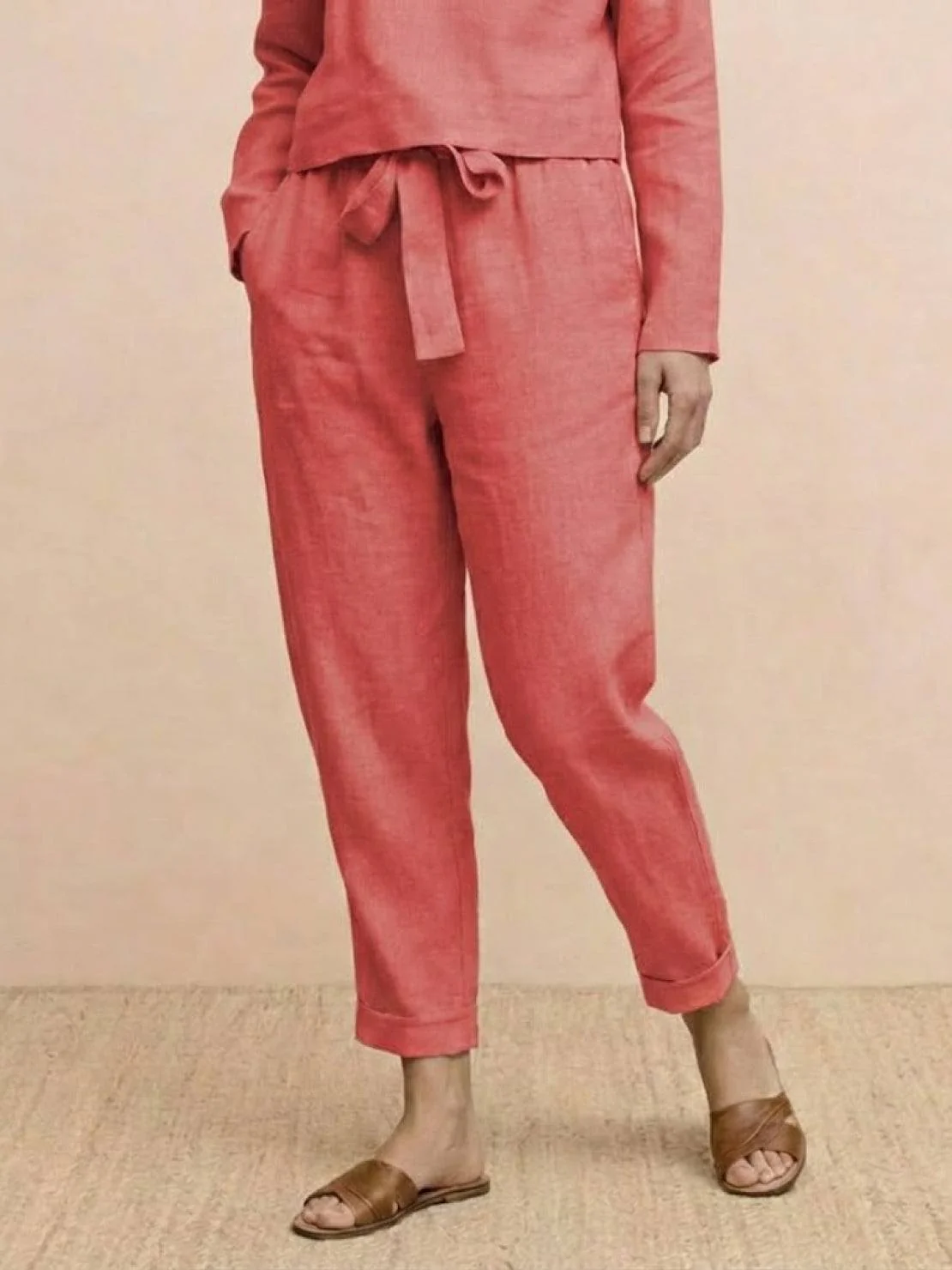 Cotton-Linen Monochrome Capsule - Image 77
