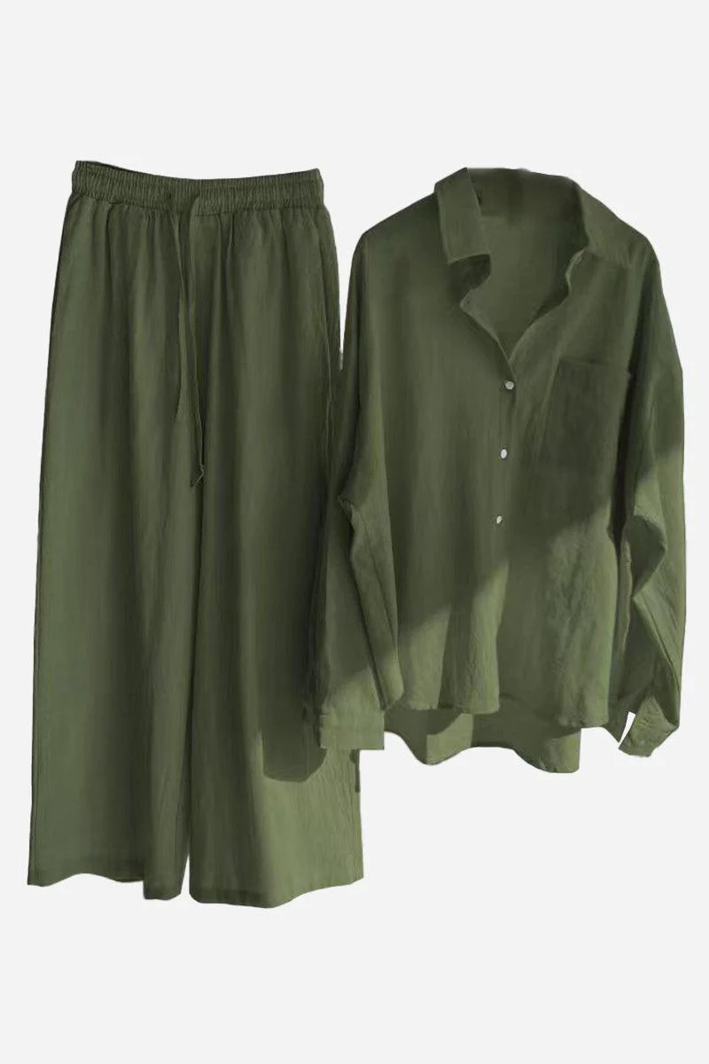 Cotton-Linen Two-Piece Set - Image 9