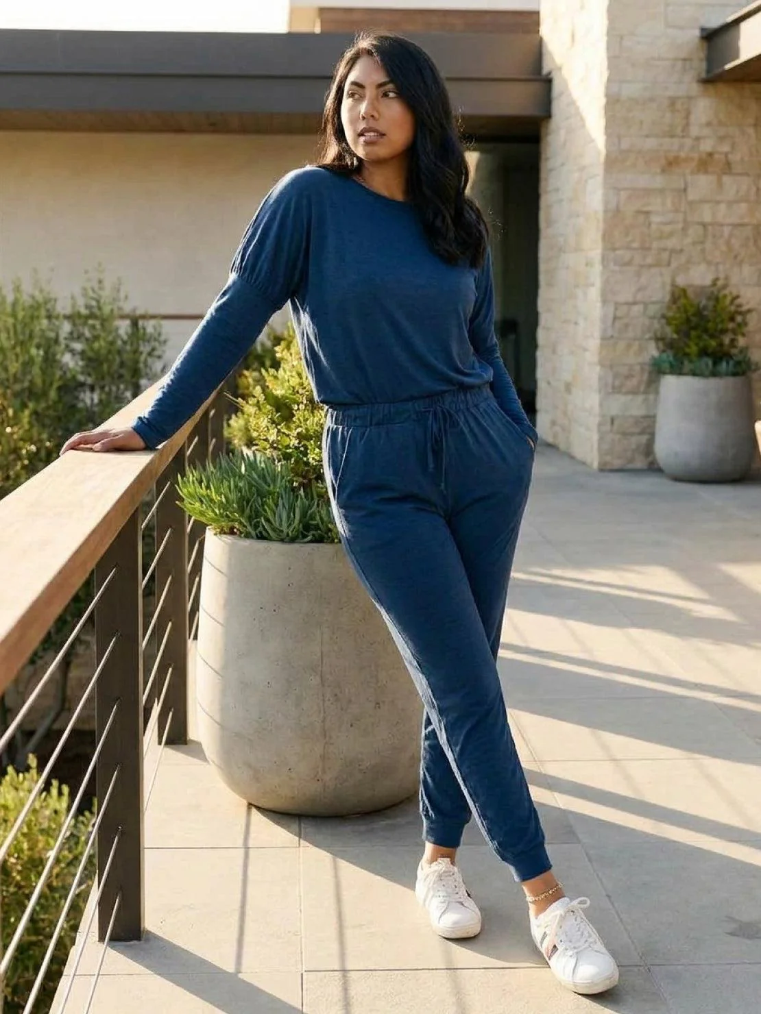 Cozy Chic Two-Piece Sweatsuit Set - Image 31