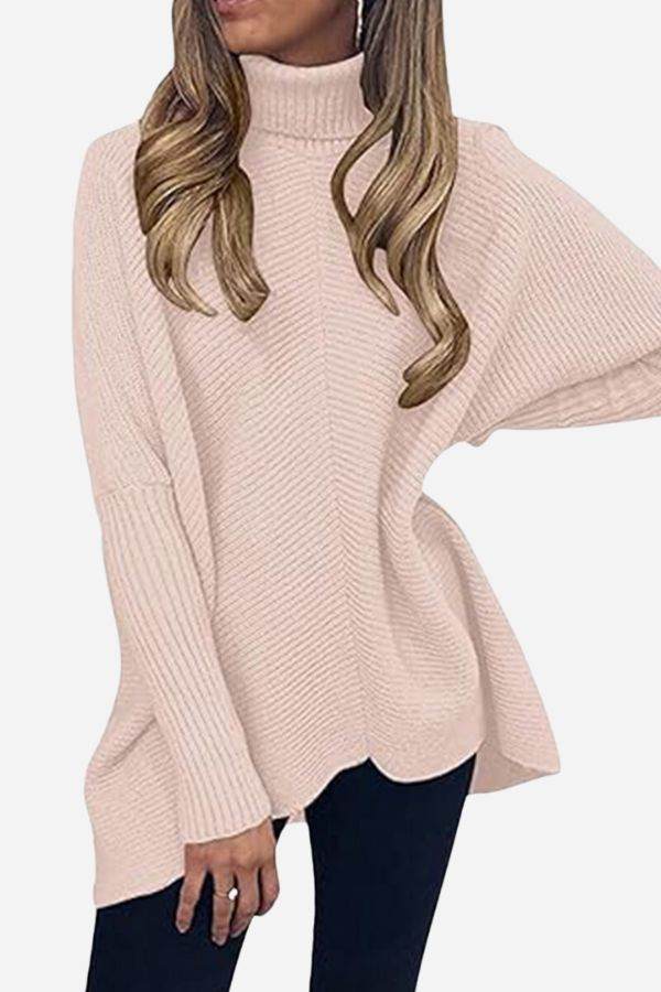 Cozy Oversized Knit Pullover - Image 5