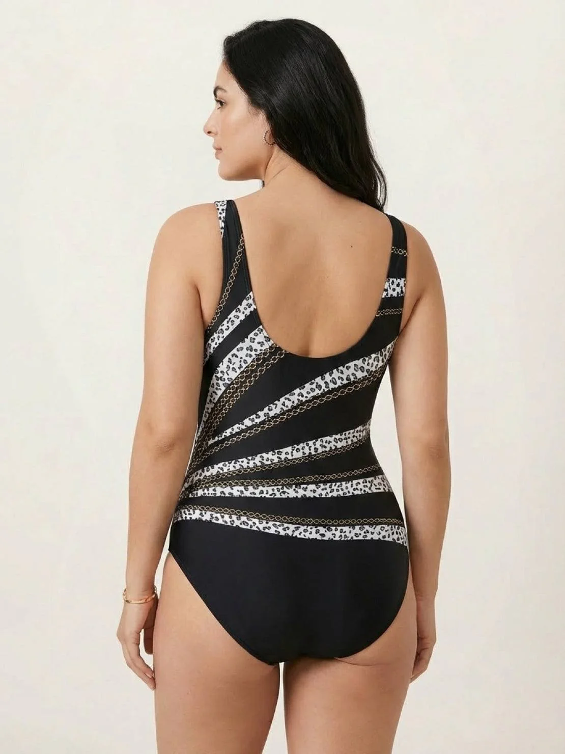 Curve-Fit Open-Back Swimsuit - Image 8