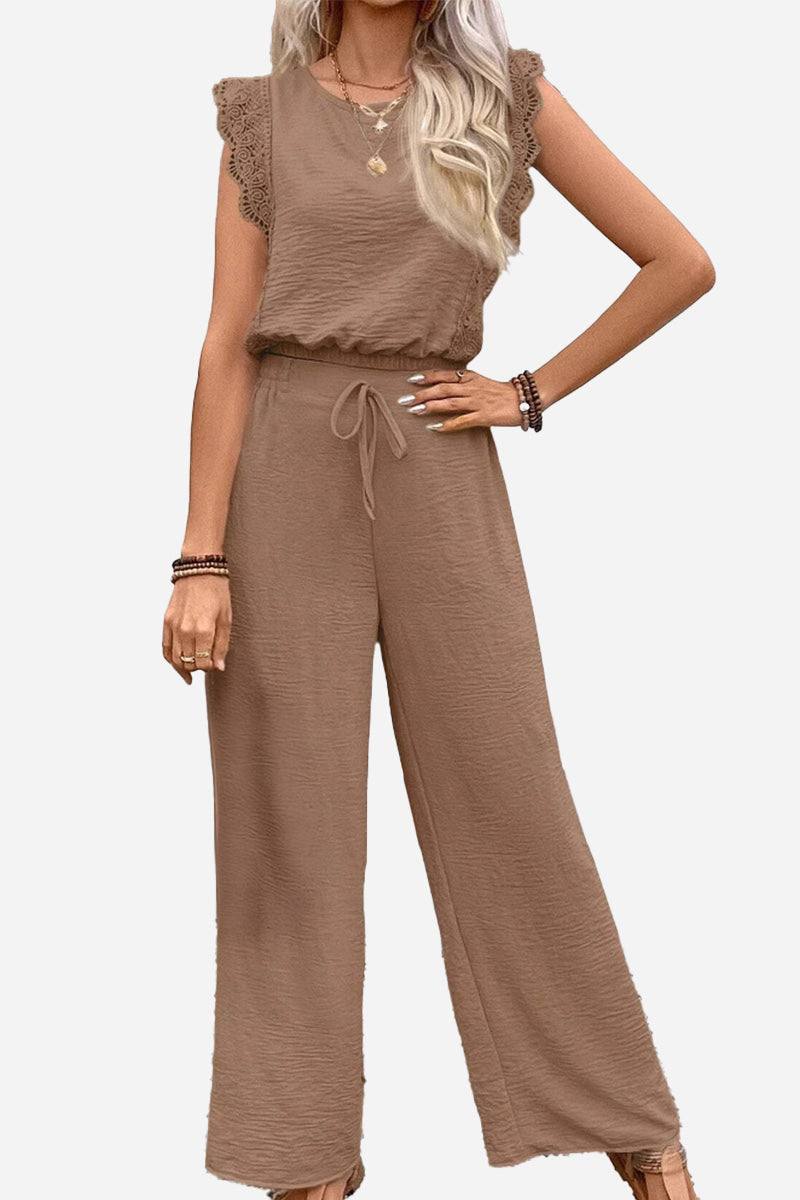 Elegant Two-Piece Set With Lace Detail - Image 14