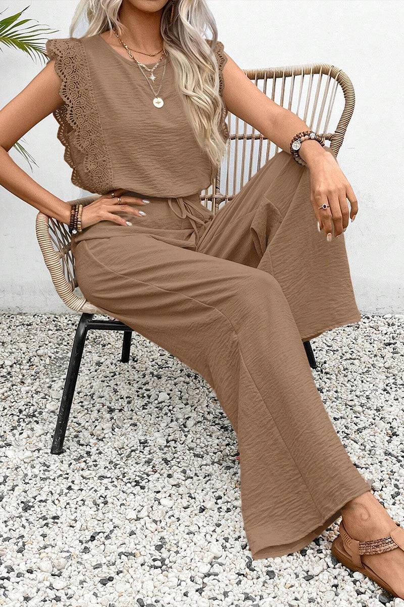 Elegant Two-Piece Set With Lace Detail - Image 16