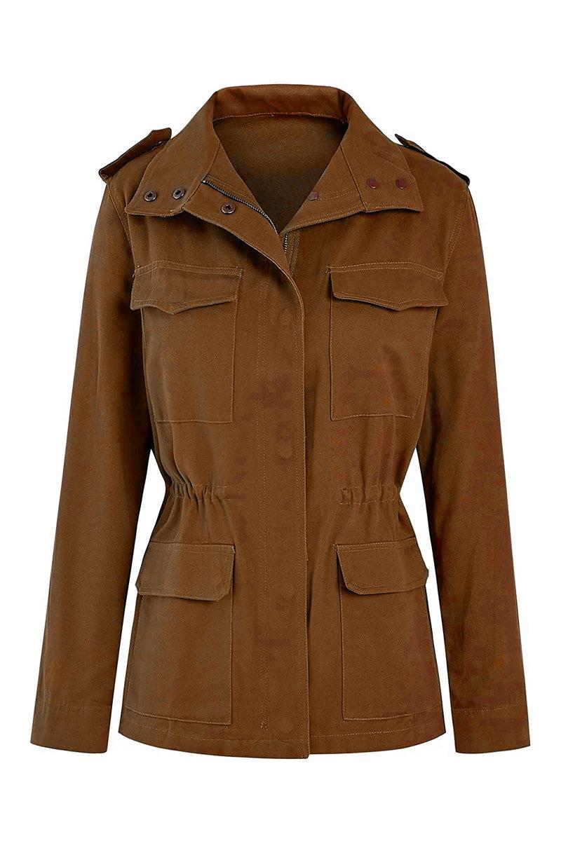 Fashion Cargo Utility Jacket - Image 4