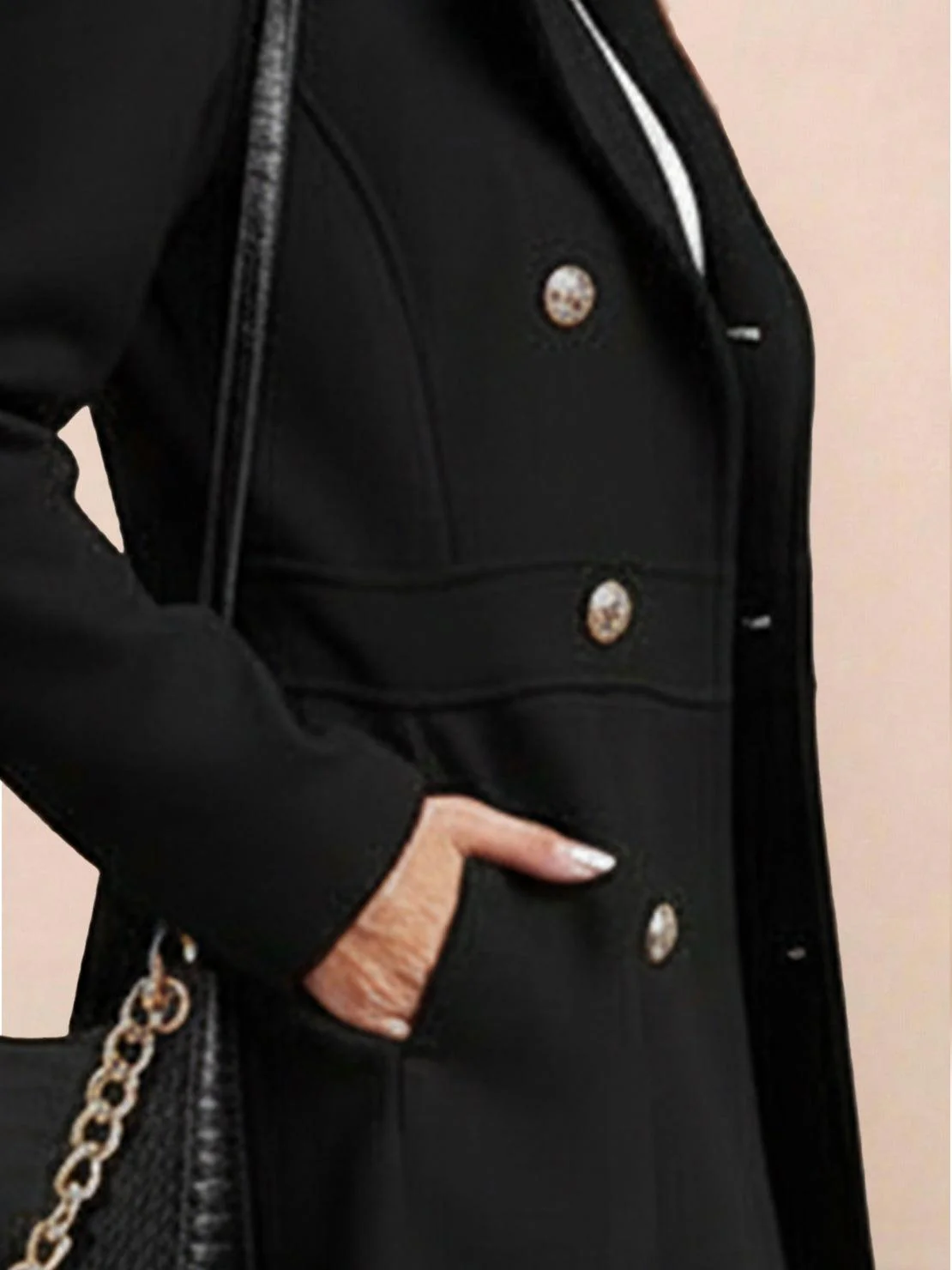 Fit & Flare Trench Coat - Image 16