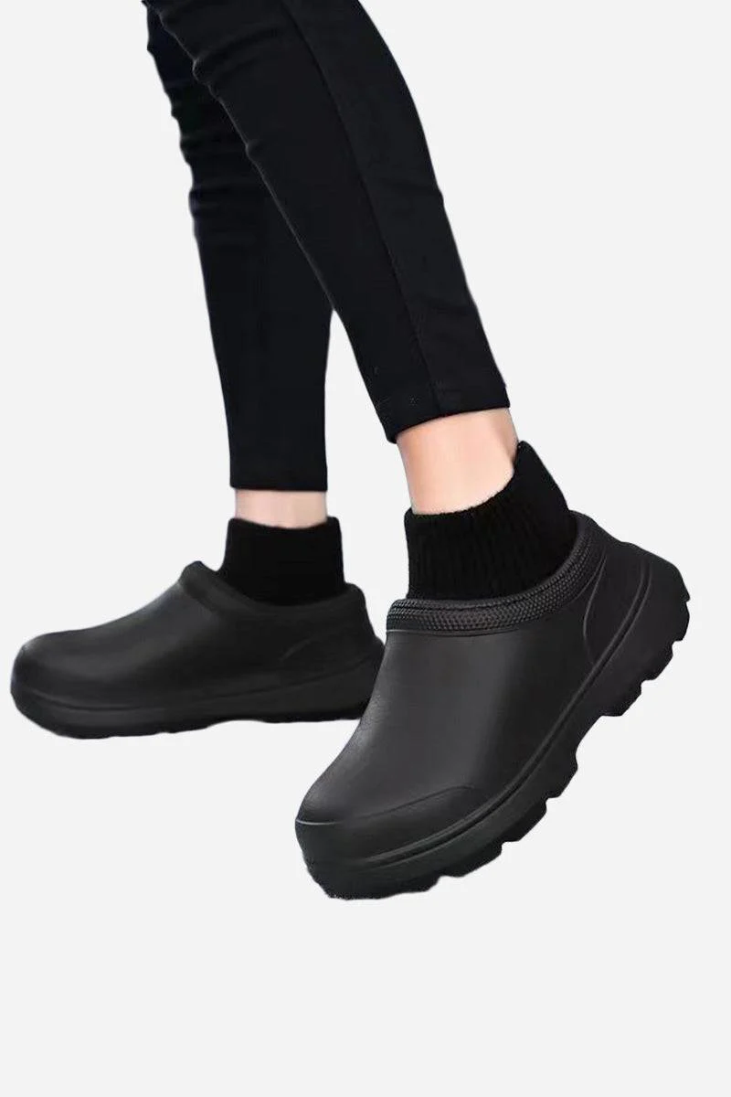 Fleece-Lined Comfort Clogs - Image 6