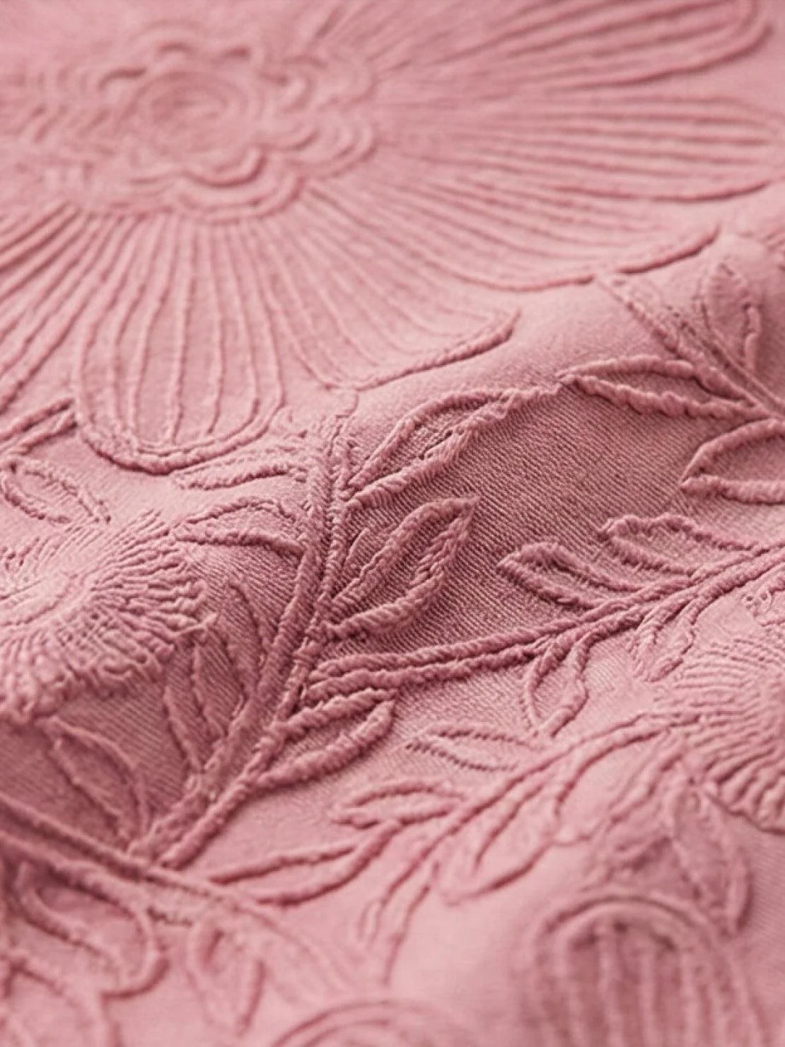 Floral Jacquard Pleated Top - Image 6