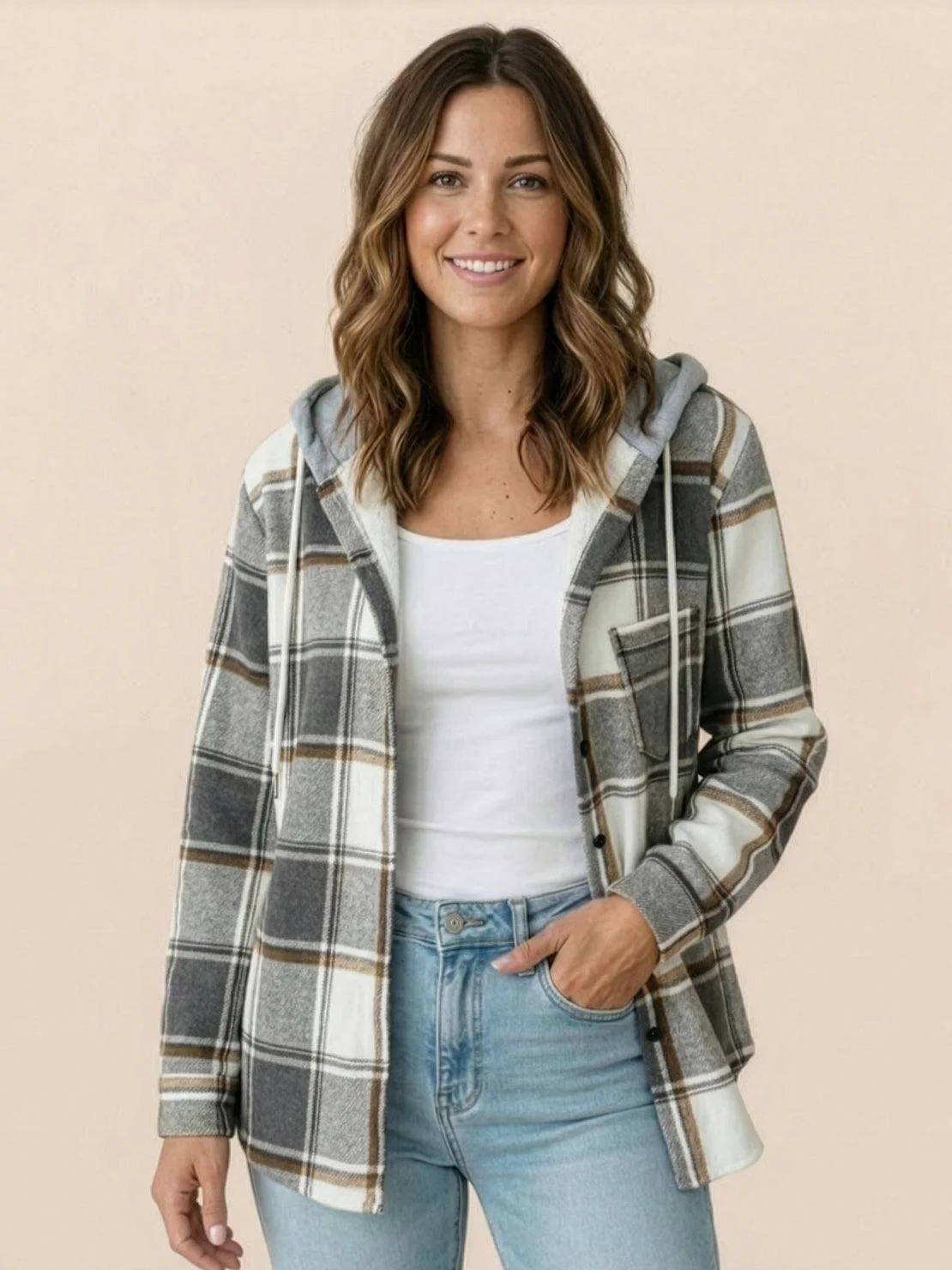Highland Plaid Shacket - Image 11