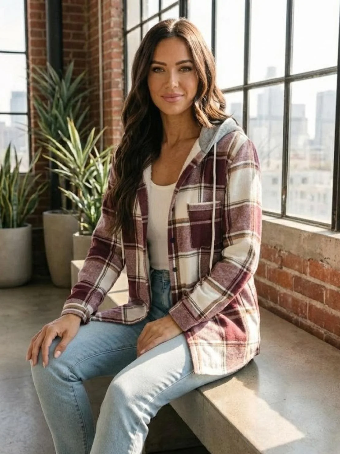 Highland Plaid Shacket - Image 27