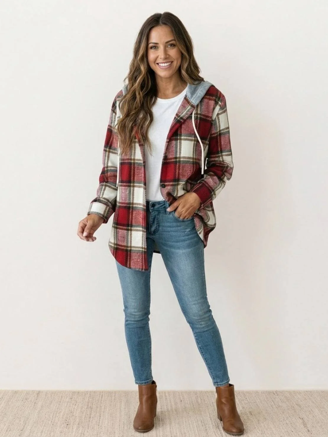 Highland Plaid Shacket - Image 54