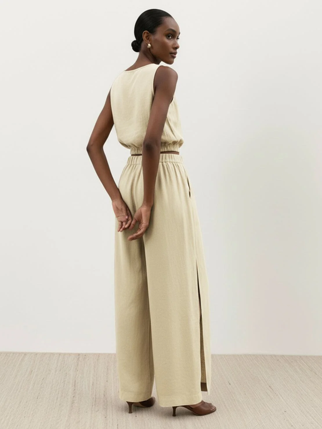 Lightweight Linen-Blend Set - Image 3