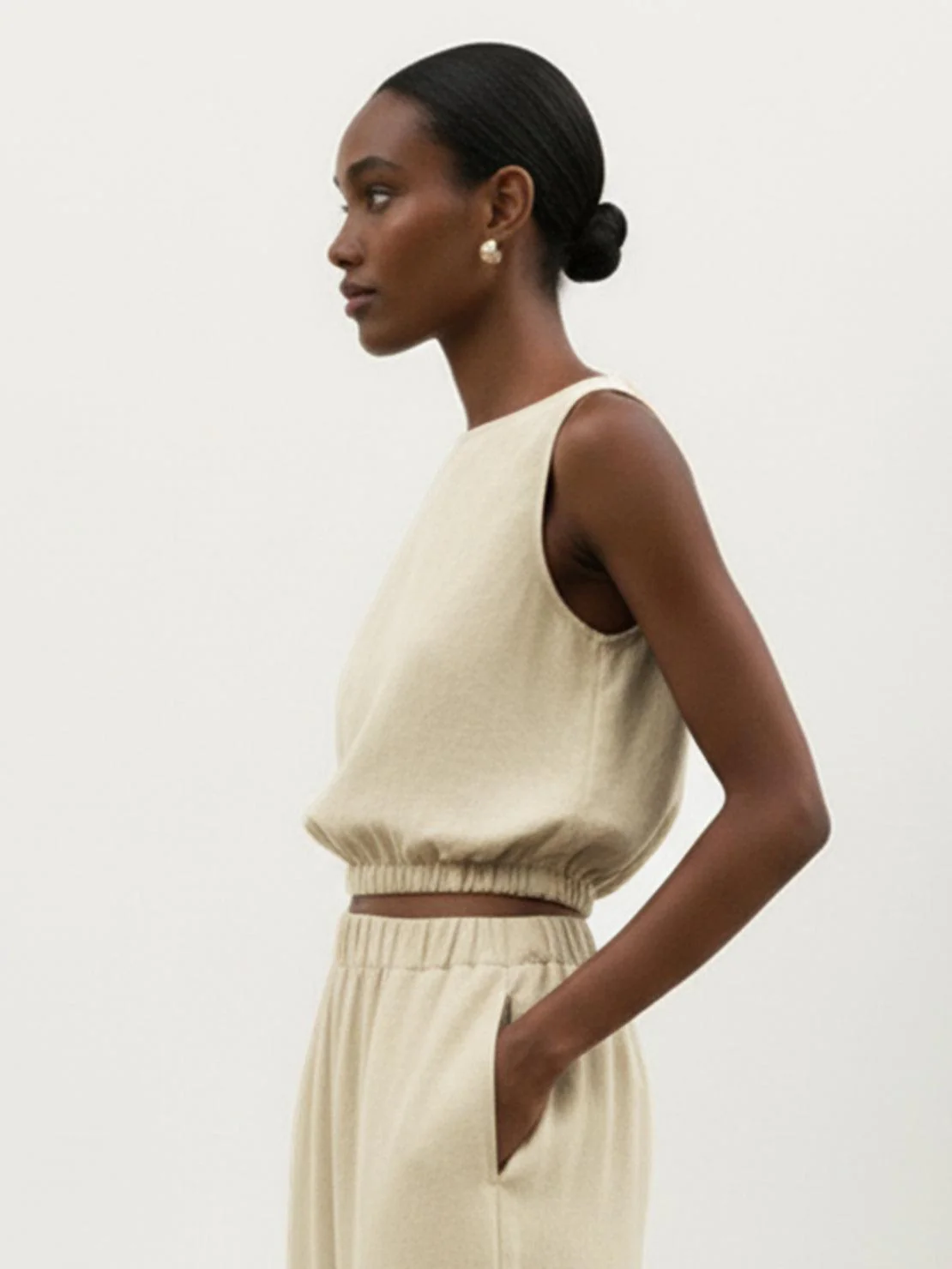 Lightweight Linen-Blend Set - Image 4