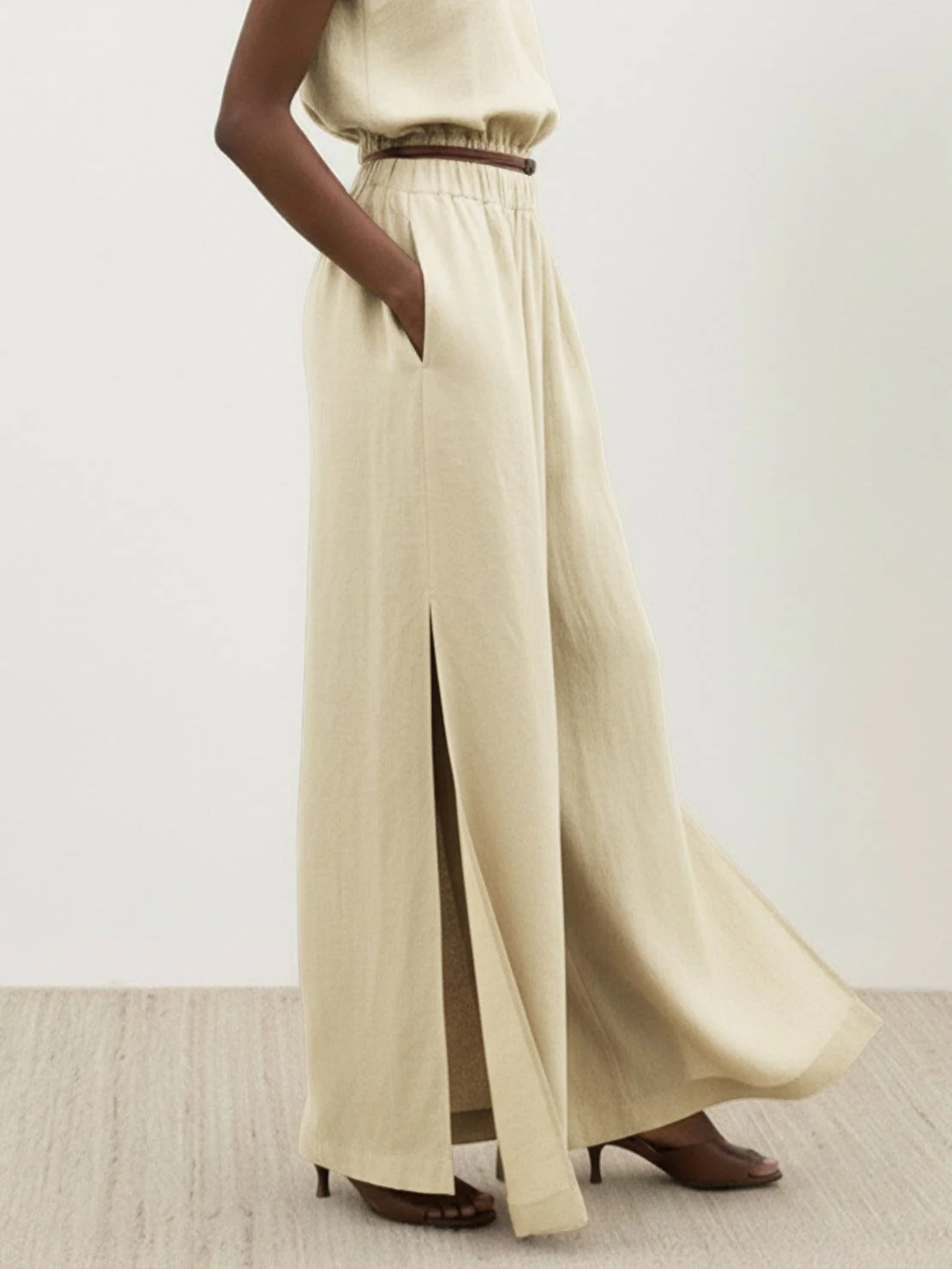 Lightweight Linen-Blend Set - Image 5