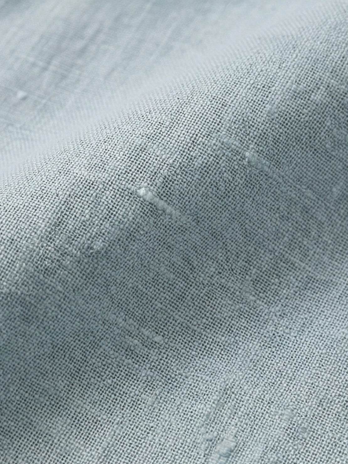 Linen-Bamboo Pleated Wide-Leg Pants - Image 5