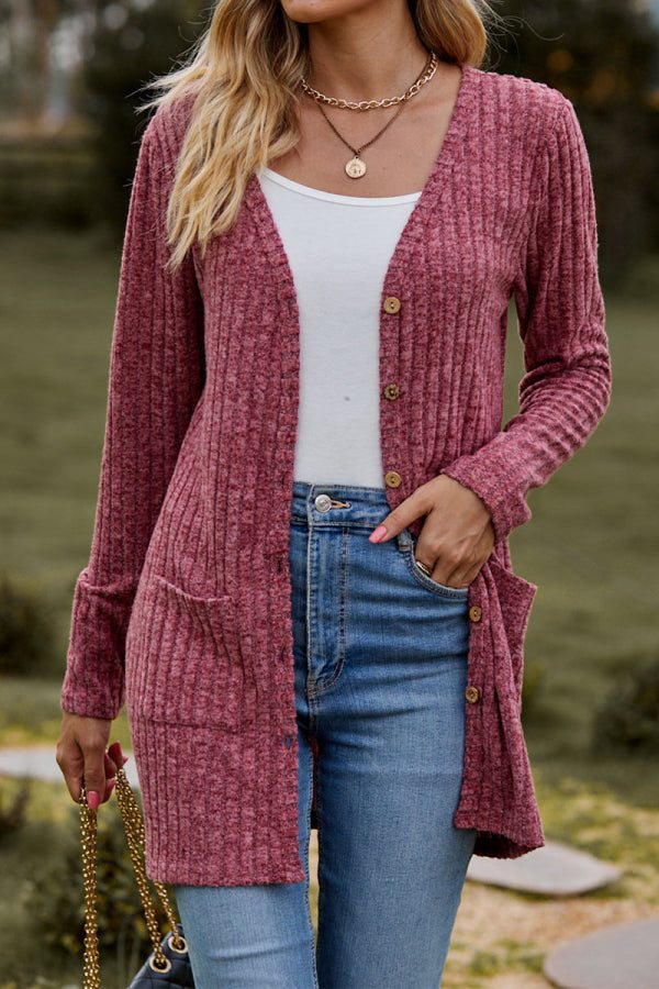 Long, Lightweight, Ultra Soft Knit-like Cardigan - Image 4