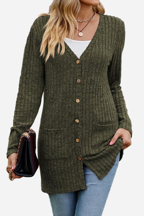 Long, Lightweight, Ultra Soft Knit-like Cardigan - Image 5