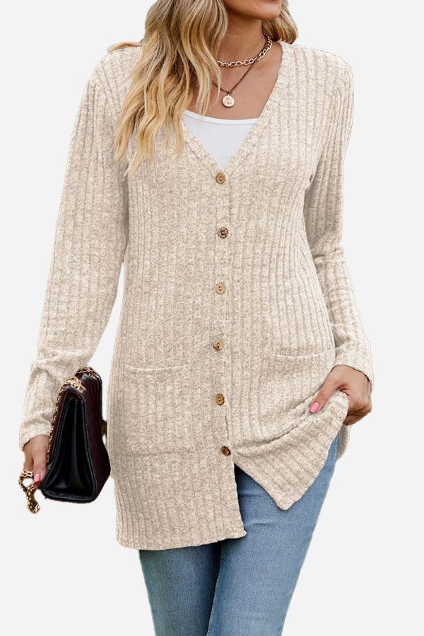 Long, Lightweight, Ultra Soft Knit-like Cardigan - Image 8