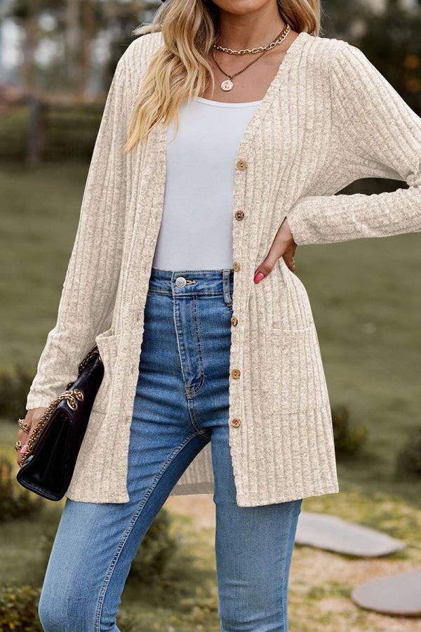 Long, Lightweight, Ultra Soft Knit-like Cardigan - Image 9