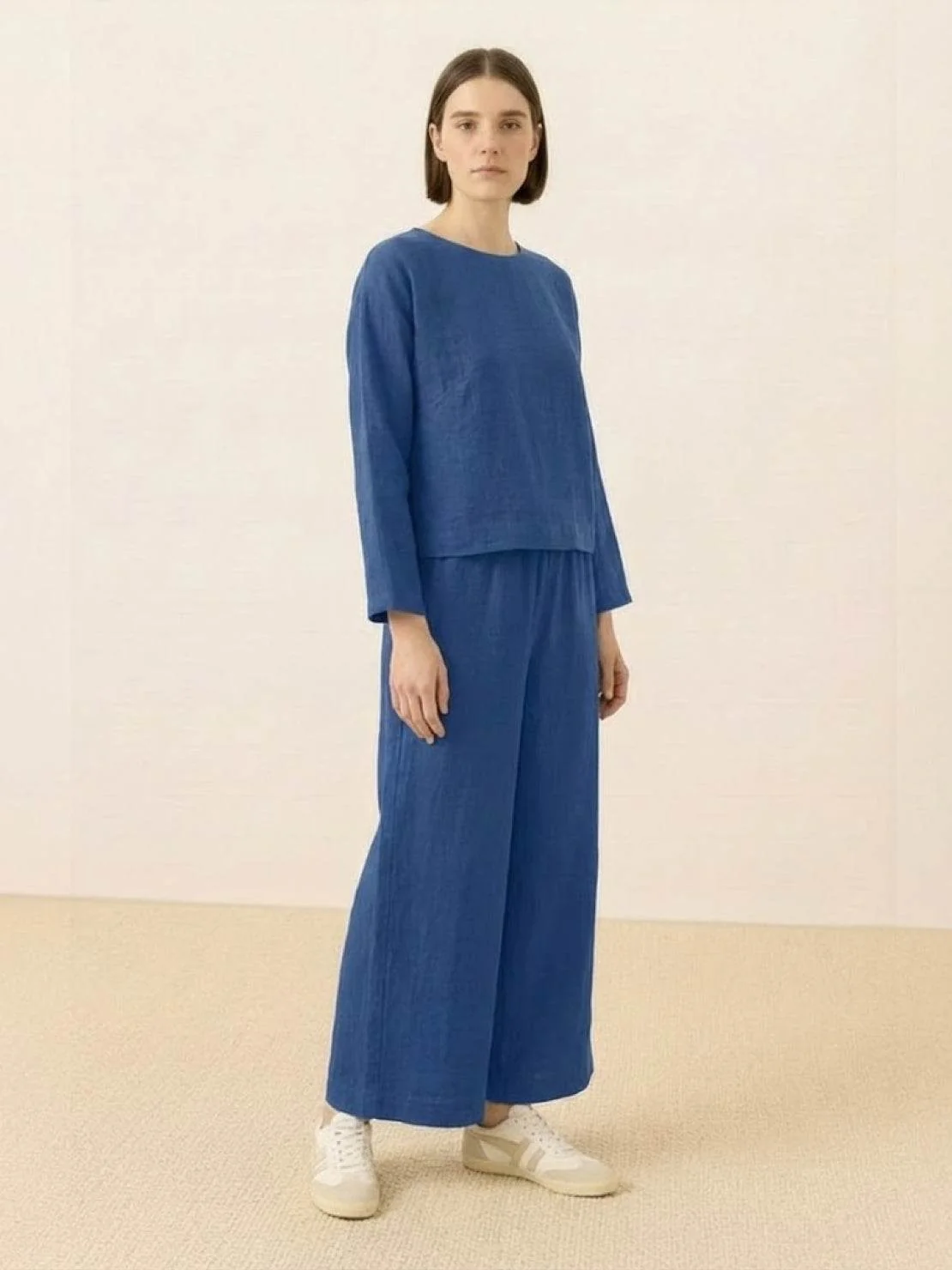 Loose Solid Color Two-Piece Set - Image 8