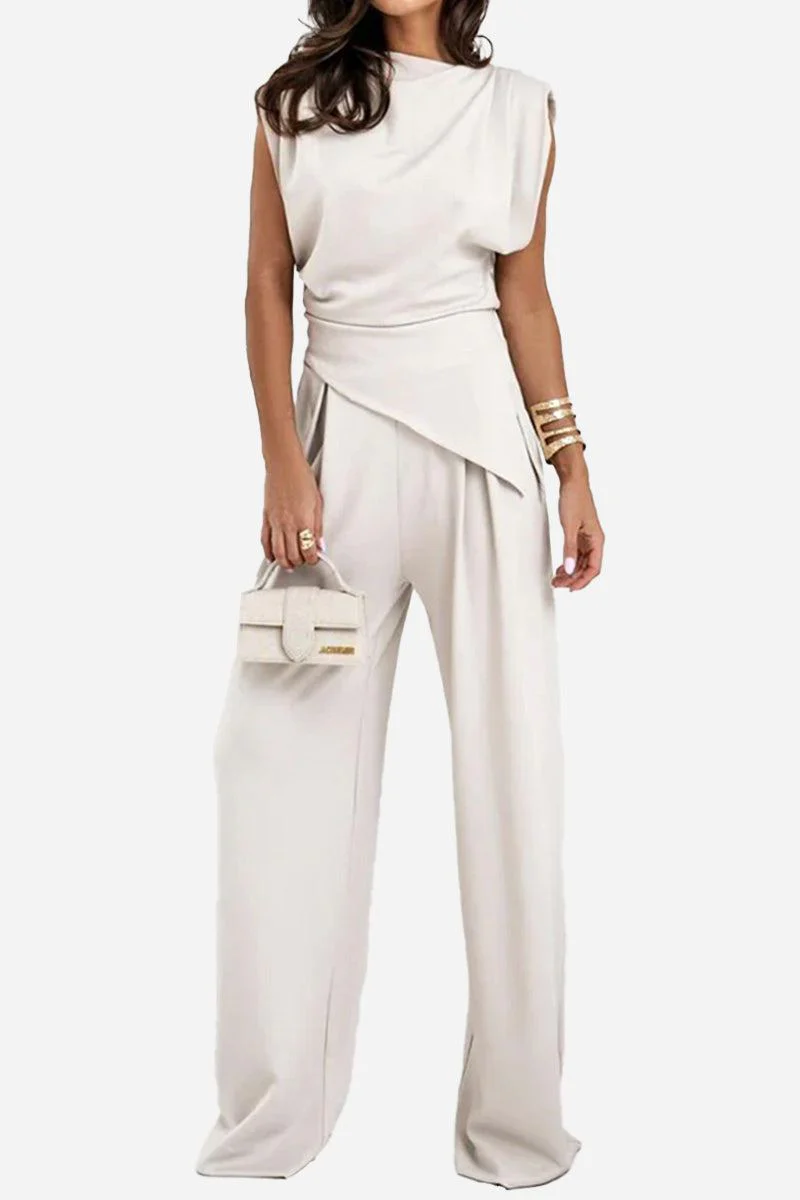 Manhattan Lines Draped Two-Piece Set - Image 11