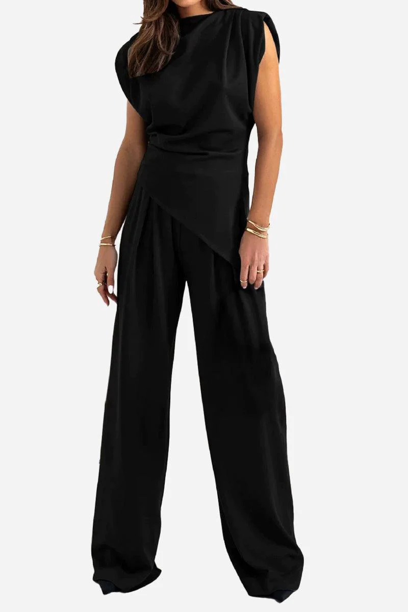 Manhattan Lines Draped Two-Piece Set - Image 15